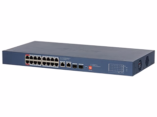 Dahua DH-CS4220-16GT-240 16x PoE Gigabit 2x SFP och 2x RJ45 Uplink