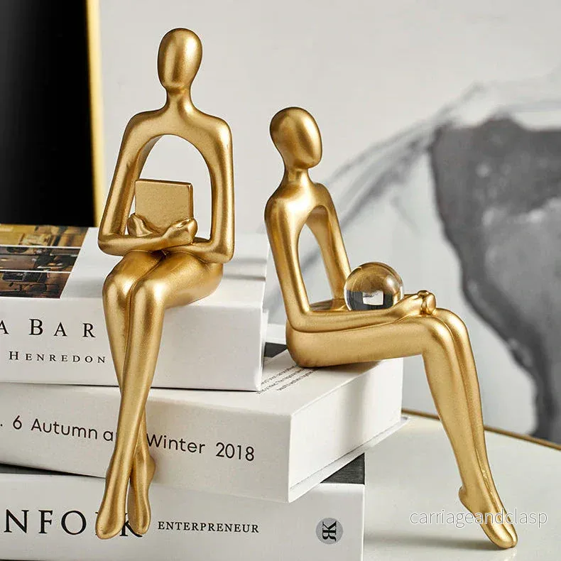 DecoraForm Abstrakt bokhylla fungerar med konstnärligt utseende | Veska - Bild 3