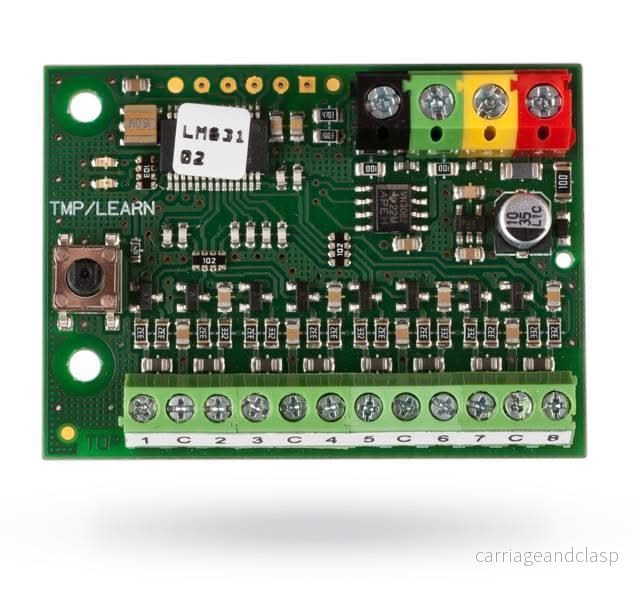 Jablotron JA-118M BUS-modul för magnetiska detektorer – 8 ingångar Jablotron JA-118M BUS-modul för magnetiska detektorer – 8 ingångar