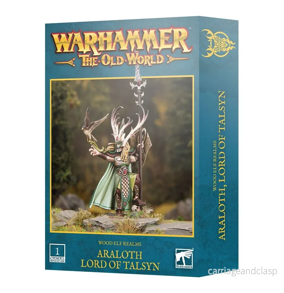 Warhammer: The Old World - Wood Elf Realms - Araloth, Lord of Talsyn
