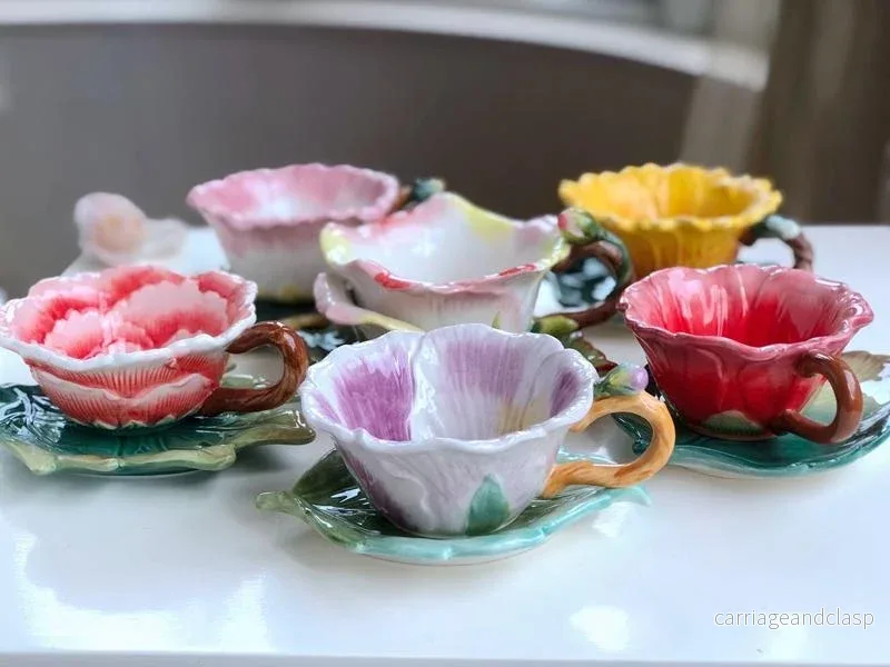 Lyxig Blomma Kopp | Veska - Bild 3
