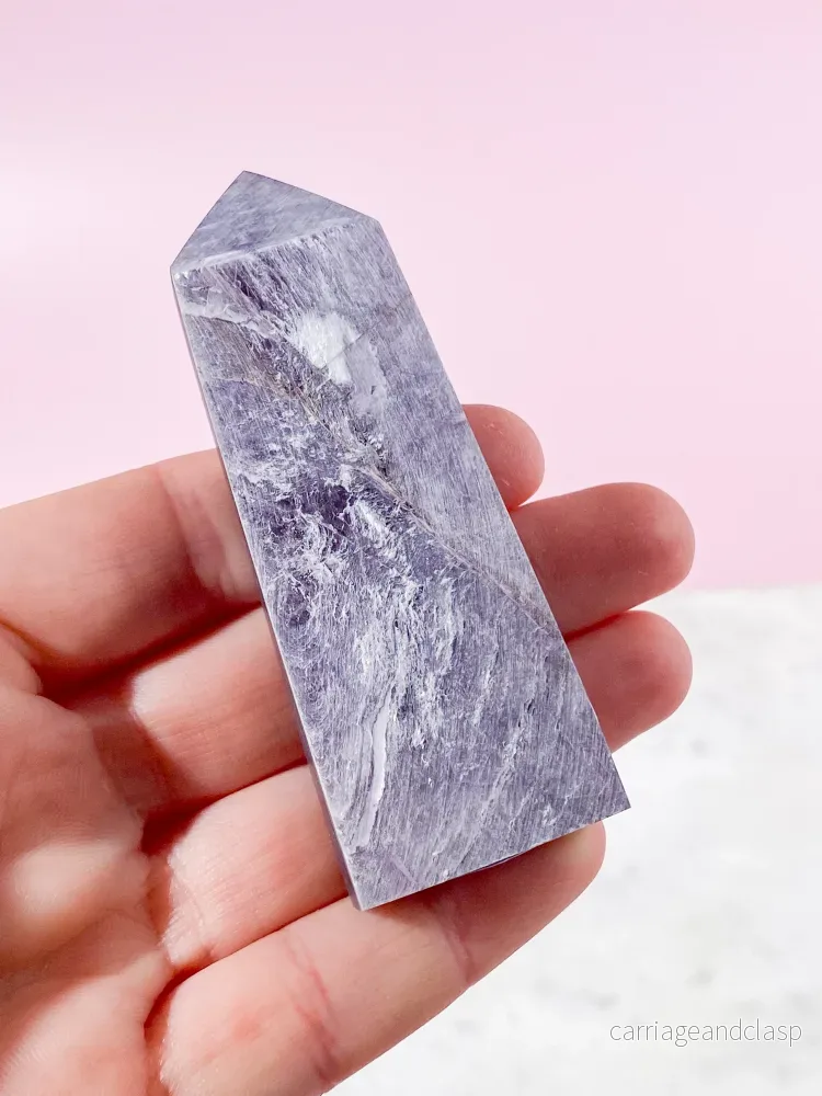 Gemmy Lepidolite Torn (Nr. 6) - Bild 3