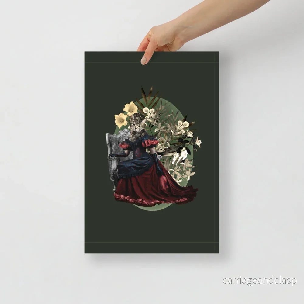 Cat Queen Mörkgrön | Veska - Bild 3