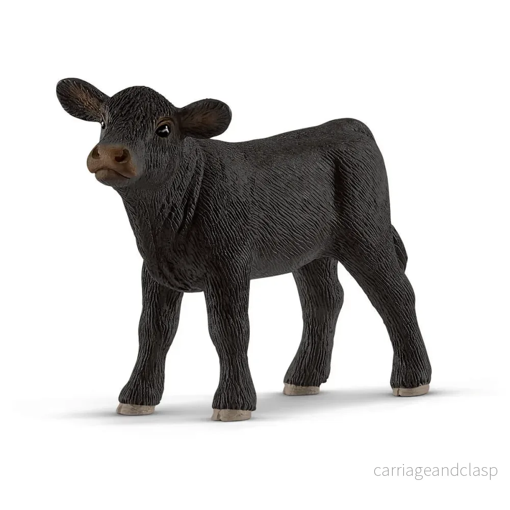 Schleich – Aberdeen Angus kalv Schleich – Aberdeen Angus kalv