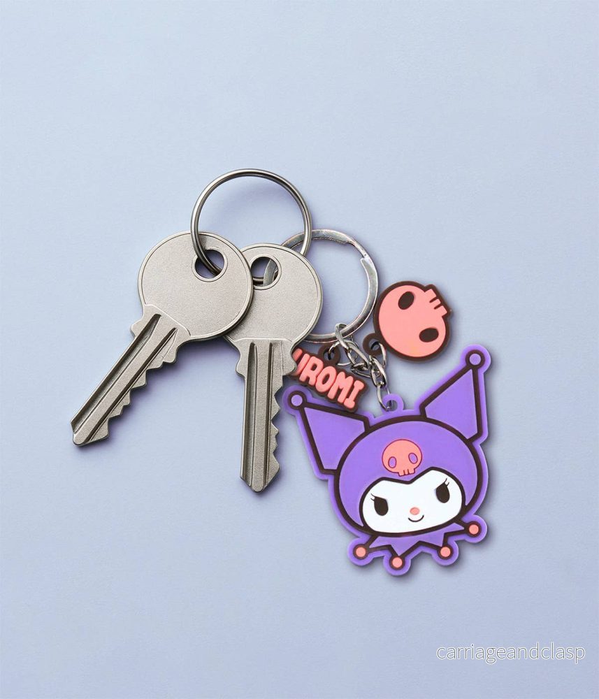 Sanrio Kuromi Nyckelring - Kawaii Accessoar för Fans - Bild 2