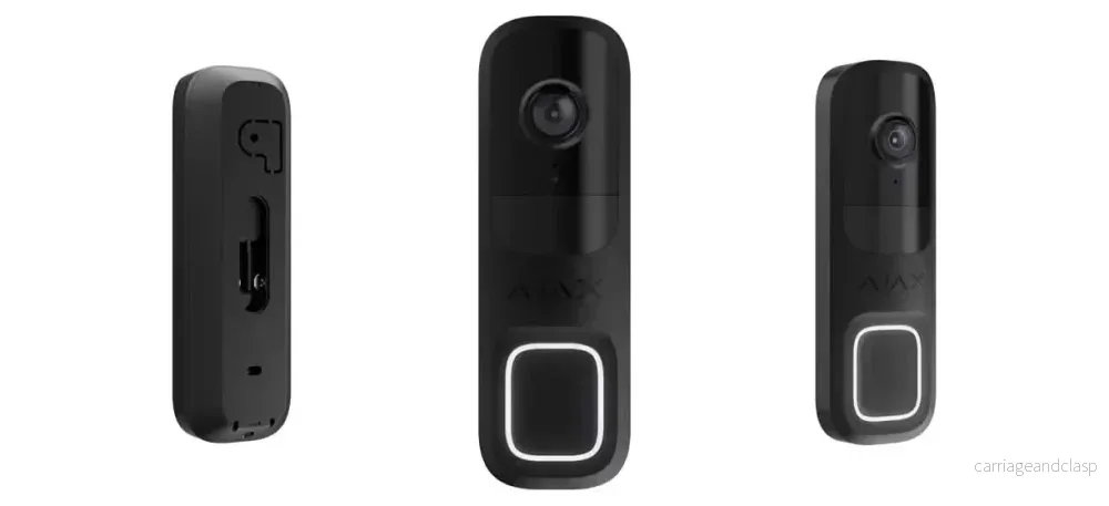 Ajax Systems dörrklocka, 4 MP kamera med inbyggd AI och PIR-sensor - Bild 2
