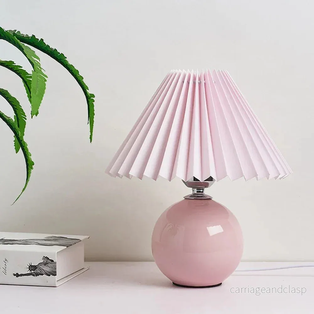 Elegant Vintage Bordslampa med Fällbar Skärm | Veska - Bild 2