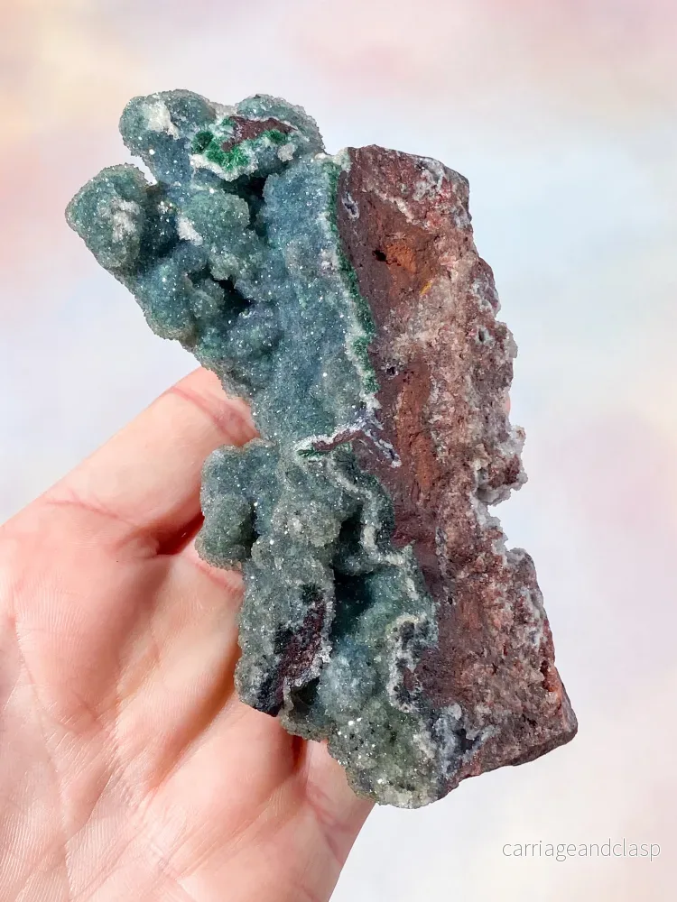 Druzy-kula Malakitkluster (Nr 4) - Bild 2