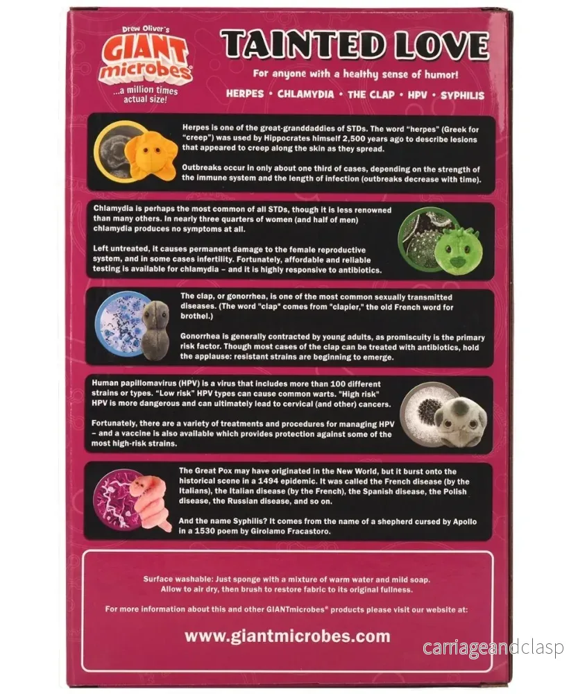 GIANTmicrobes – Tainted Love Plysch Presentbox - Bild 3