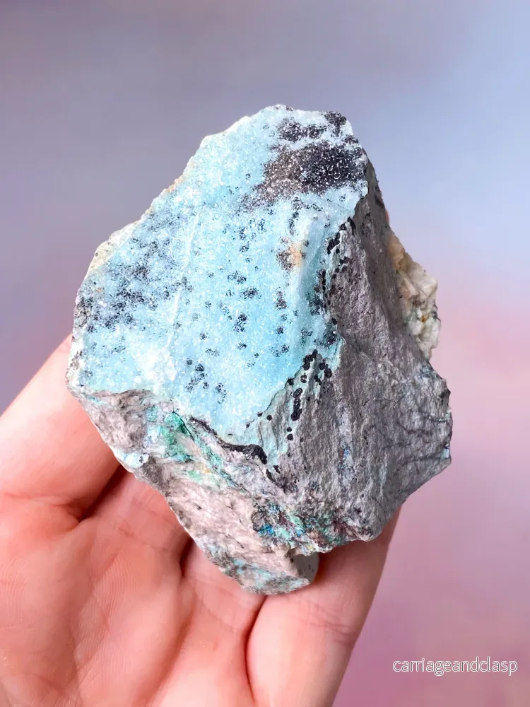 Druzy Chrysocolla (nr 8) - Bild 2