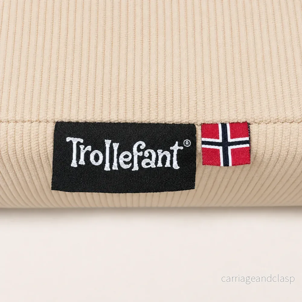 Trollefant Skumblock 4 Delar, Cord, Beige - Bild 2