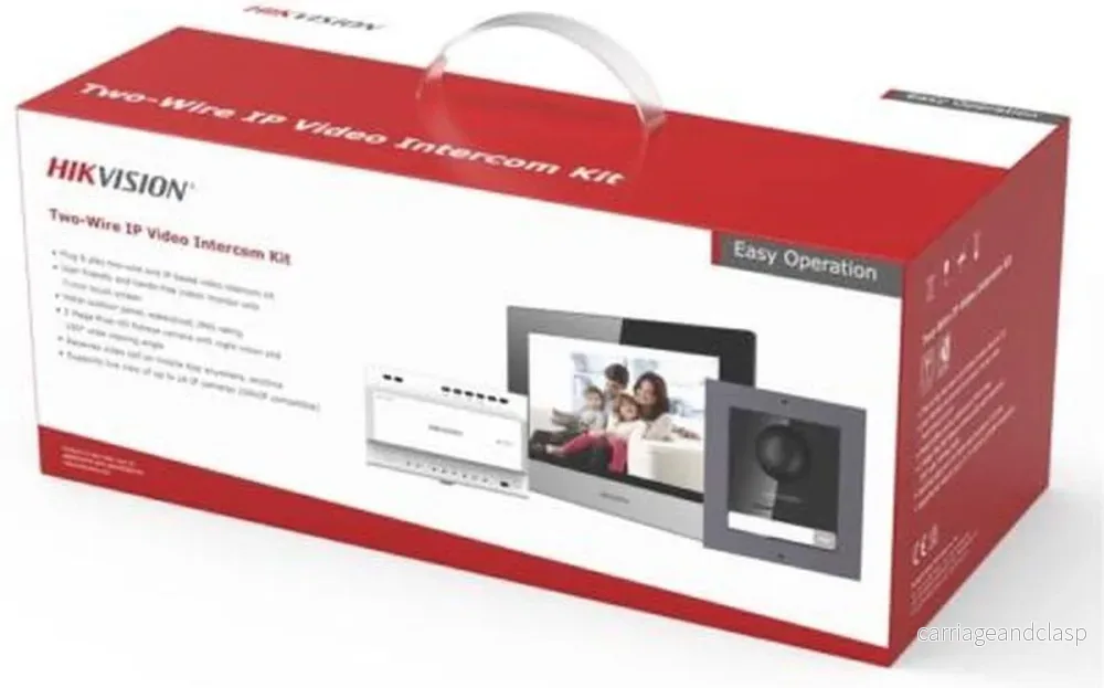 Hikvision DS-KIS702Y 2-tråds videointercom set - Bild 2