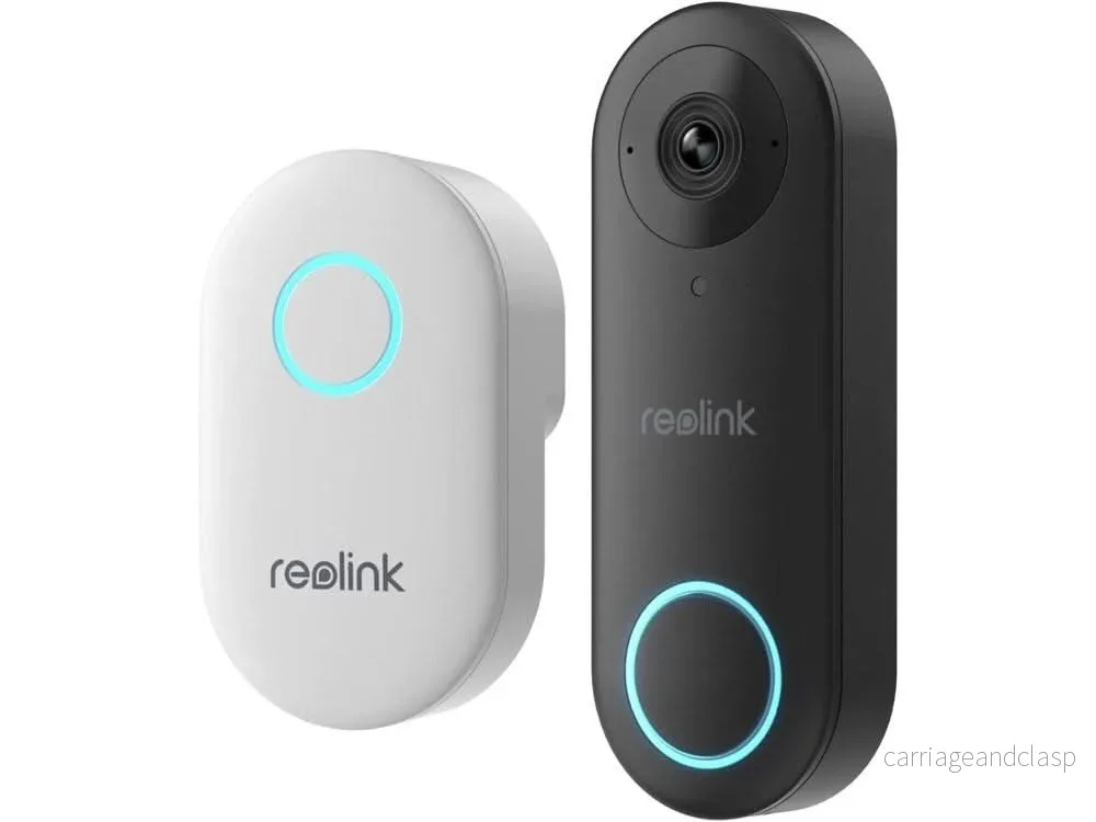 Reolink D340P Smart 2K+ PoE Videodörrklocka med separat ringklocka