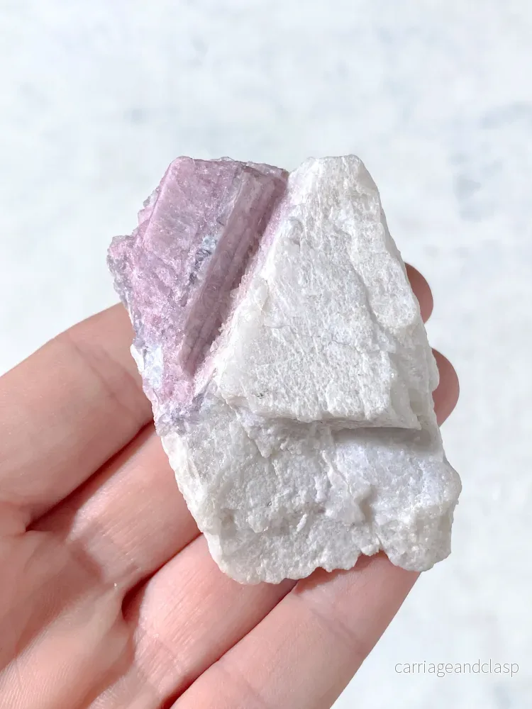 Rosa turmalin rå (nr 13) - Bild 2