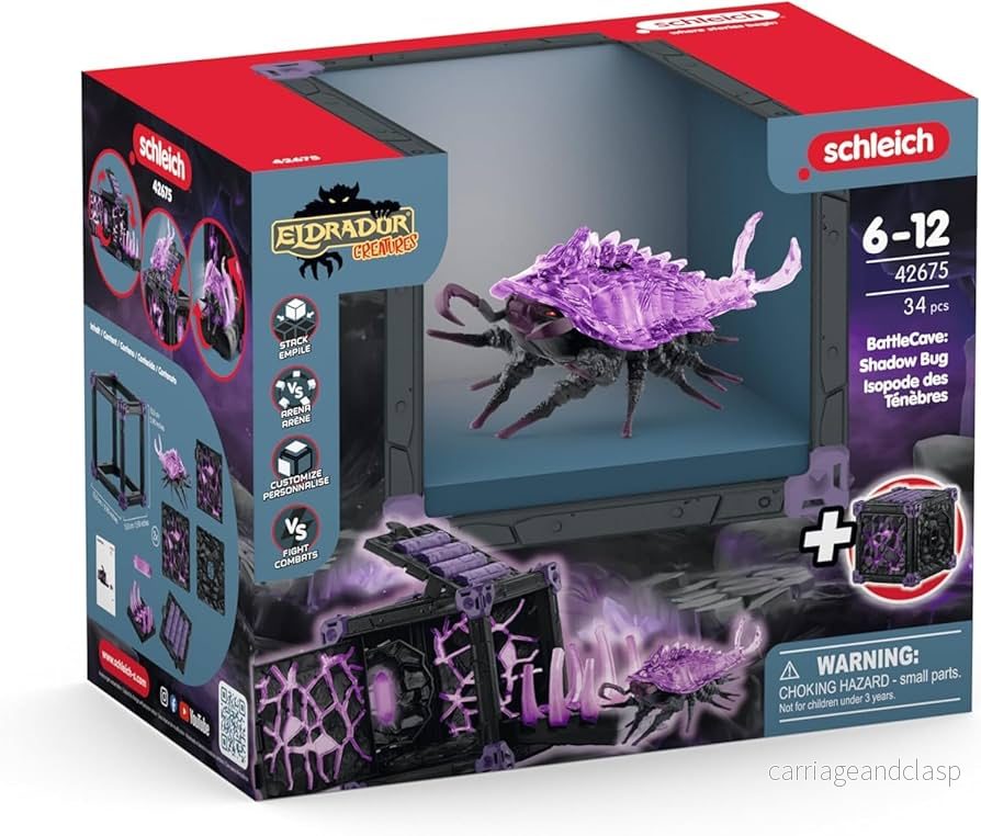 Schleich ELDRADOR® CREATURES - BattleCave Shadow Bug