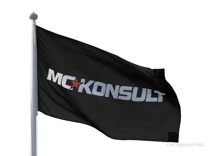 Flagga screentryckt (200 x 120 cm)