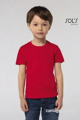 T-shirt – Barn Rundhalsad T-shirt i Jersey Pioneer Kids