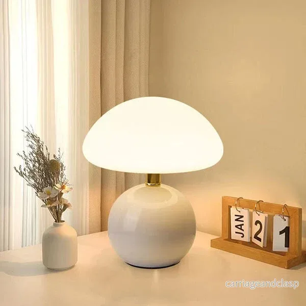 Fransk Rums Svamp Lampa | Veska - Bild 3
