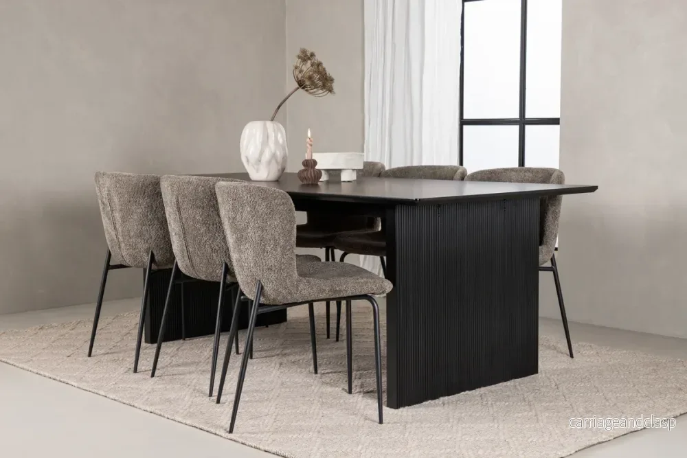 Modesto & Vail Matgrupp Beige/Svart Modesto & Vail Matgrupp Beige/Svart