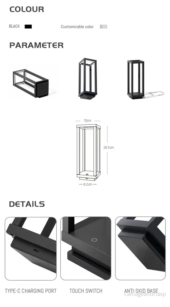 Ny uppladdningsbar bordslampa | Veska - Bild 2