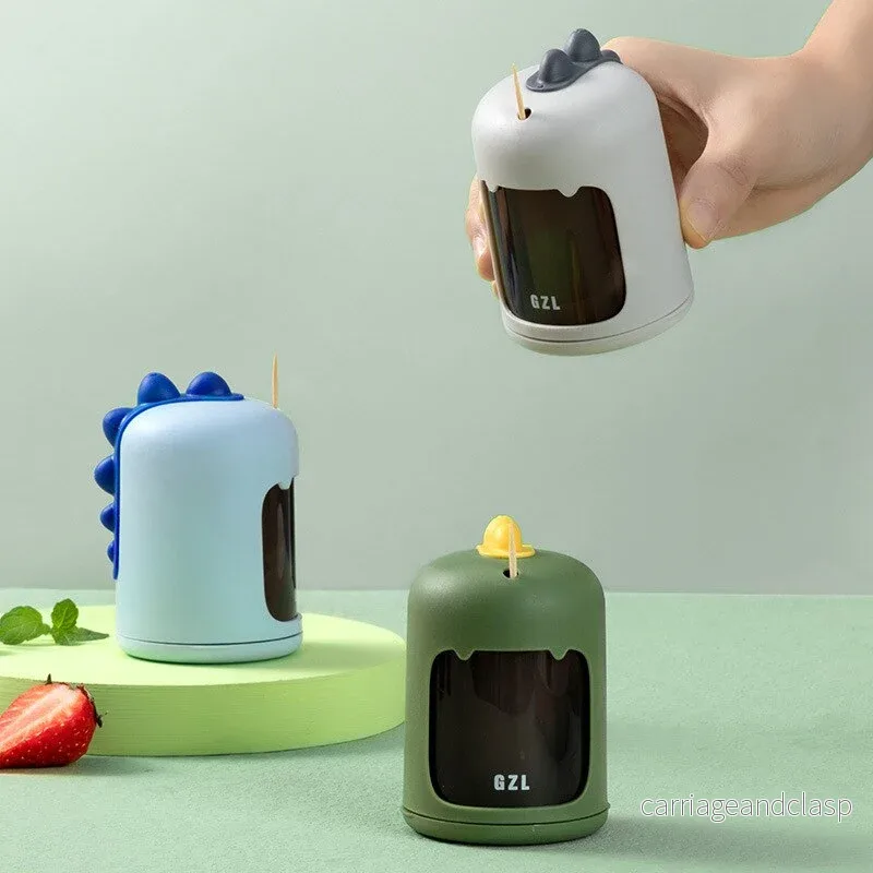 Dinosaur Automatisk Tandpetarhållare | Veska - Bild 2