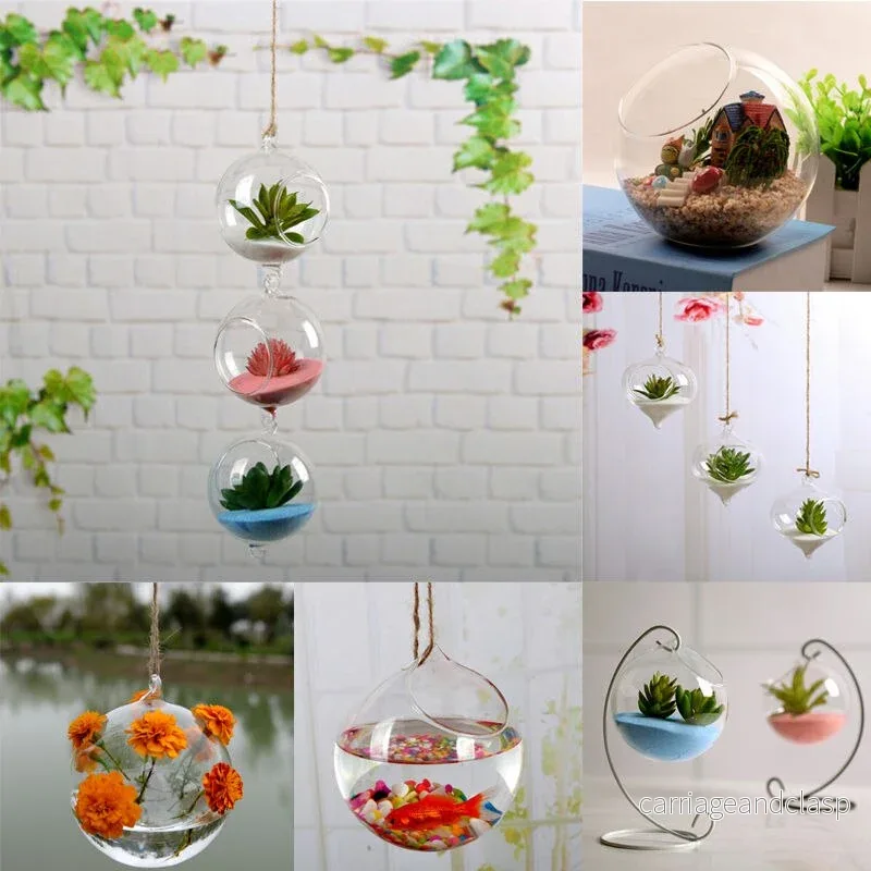 Flytande Glas Vaser Terrarium | Veska - Bild 2