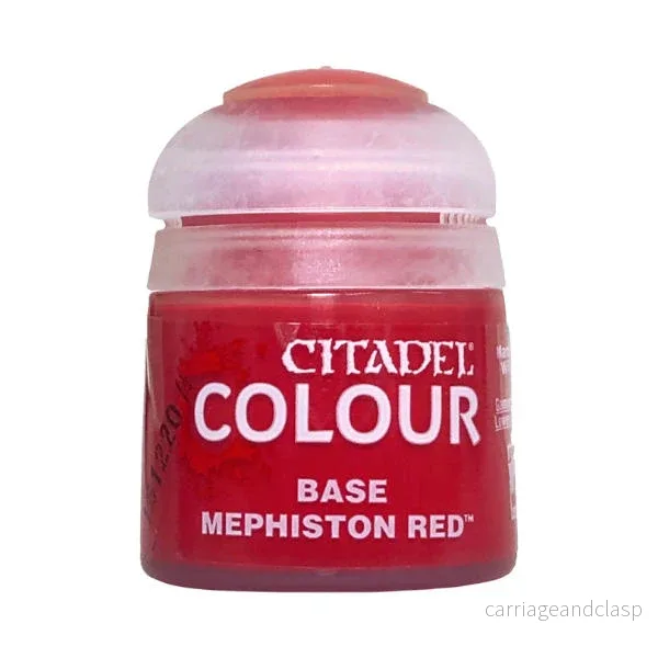Warhammer: Citadel - Base - Mephiston Red (12ml)