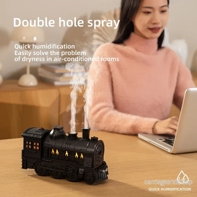 Mini Tåg Aromaterapi Eterisk Olja Diffuser Lampa Dekor | Veska Mini Tåg Aromaterapi Eterisk Olja Diffuser Lampa Dekor | Veska