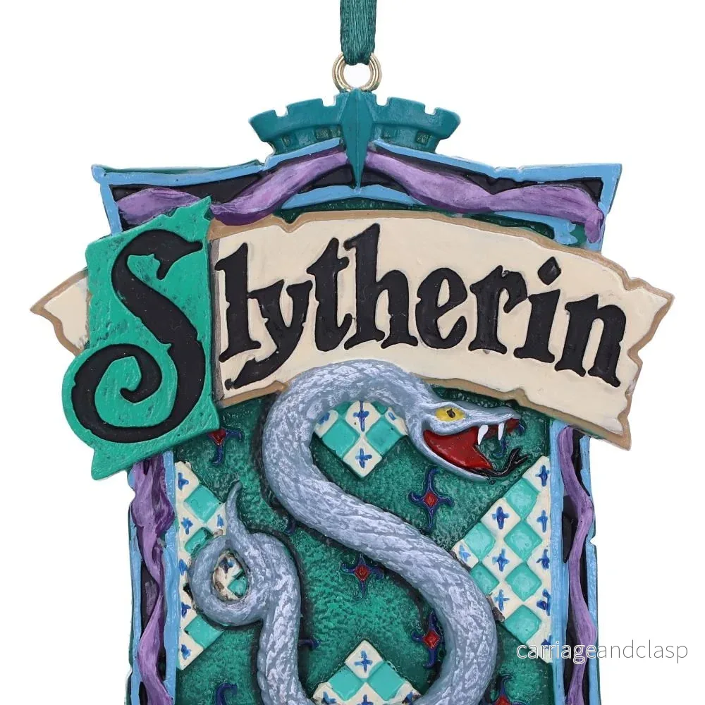 Harry Potter - Slytherin Vapensköld Julgransdekoration - Bild 2