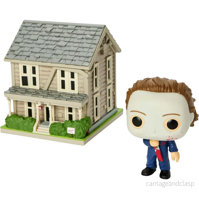 Funko POP Town! Halloween: Michael Myers with Myers House Exclusive - Bild 2