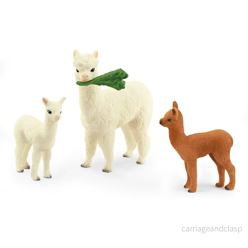 Schleich – Alpackafamilj Schleich – Alpackafamilj