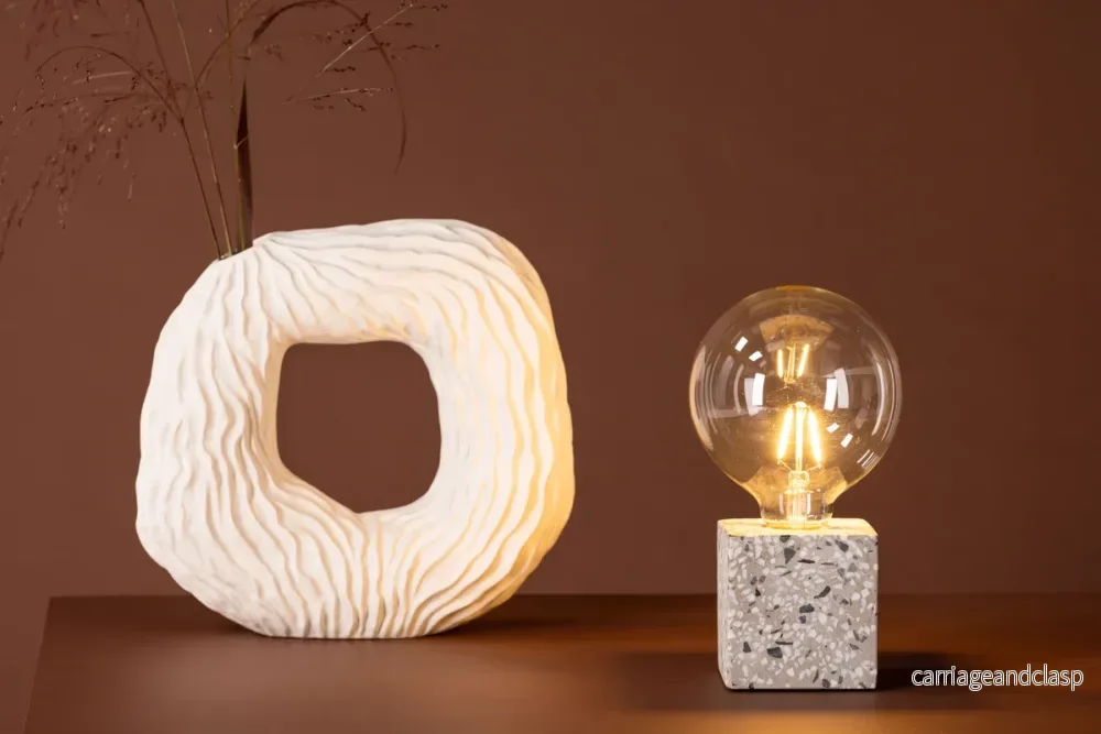 Rilche Bordslampa Vit