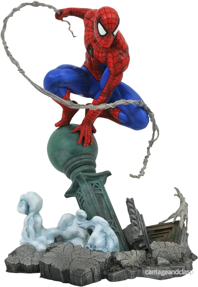 Marvel Comics - Spider-man Gallery (Lamppost) Diorama - Diamond Select - Bild 3