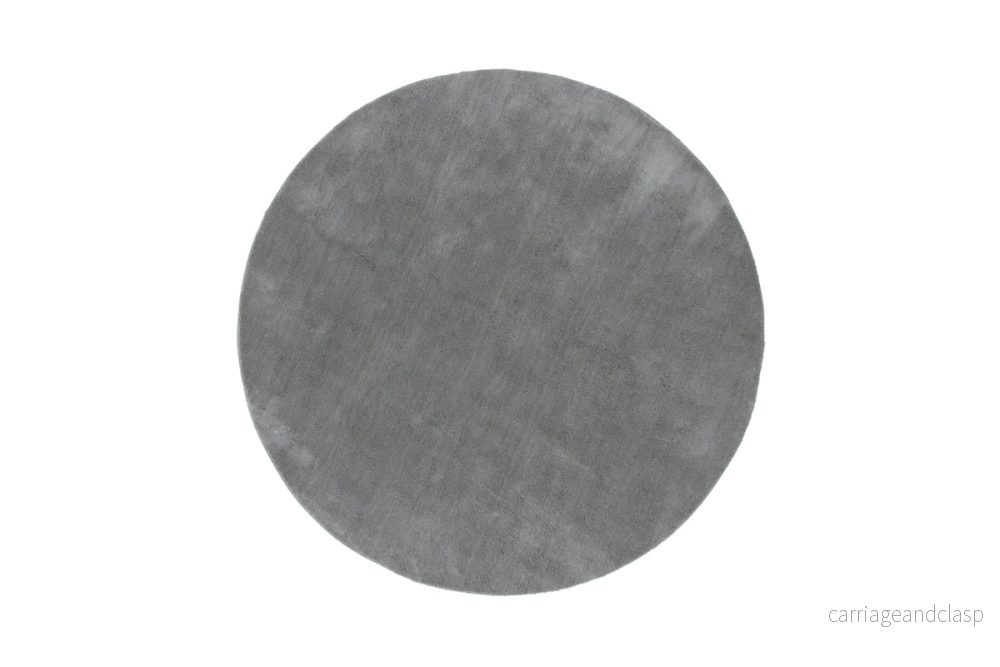 Undra Rund Matta Silver - Bild 2