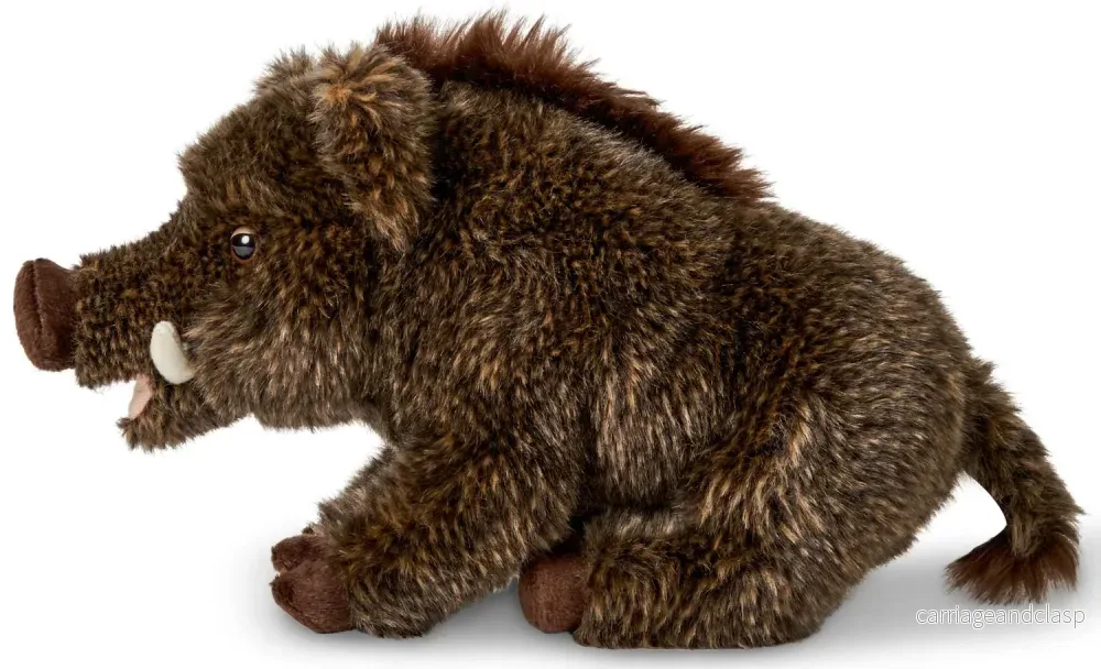 Uni Toys - Vildsvin Sittande Gosedjur - Bild 3