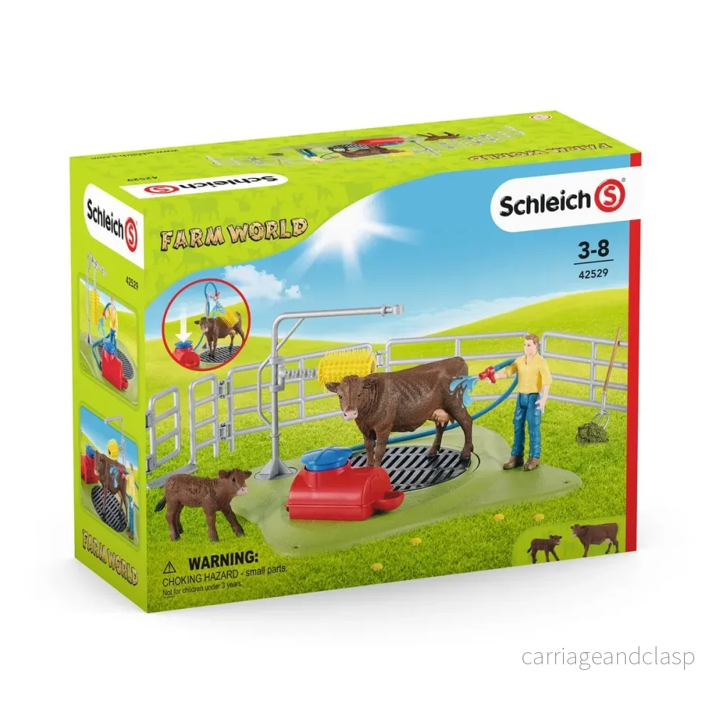 Schleich - Ko tvättstation - Bild 2