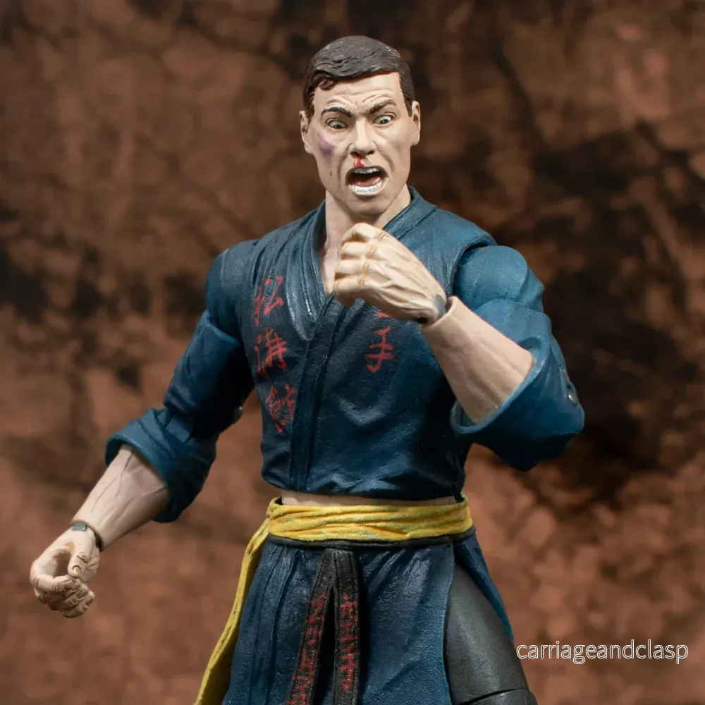 Jean-Claude Van Damme: (Blue Gi) Deluxe Actionfigur - Diamond Select - FÖRBESTÄLLNING - Bild 3