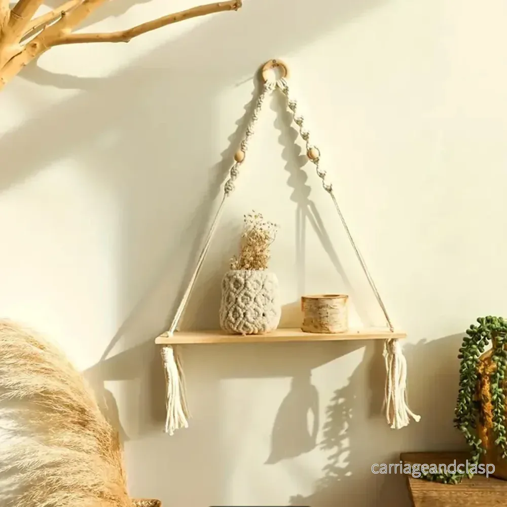 Boho Macrame Stativ Rustik Dekoration | Veska - Bild 3