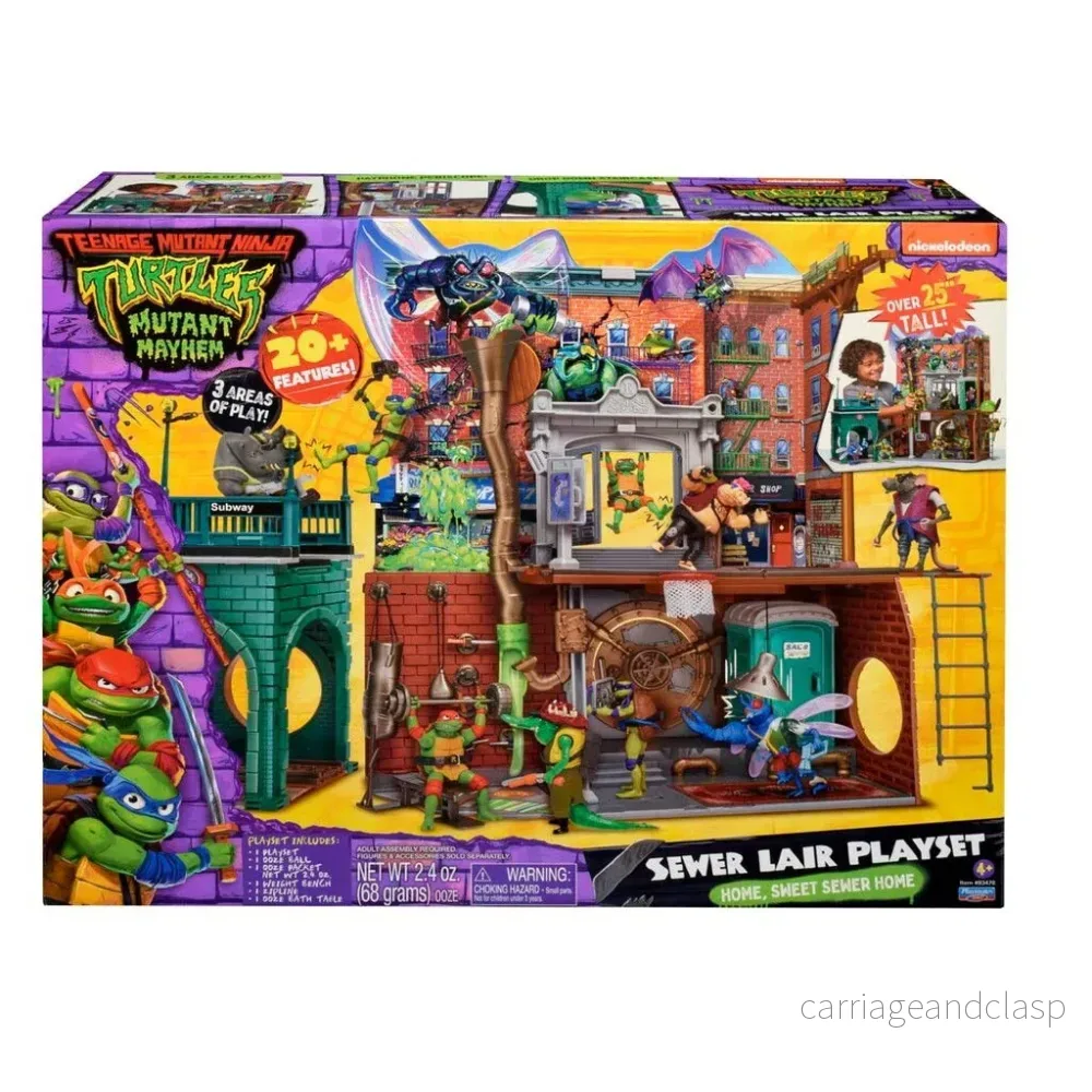 Teenage Mutant Ninja Turtles - Mutant Mayhem - Stort Lekset: AvloppshÄlan Deluxe