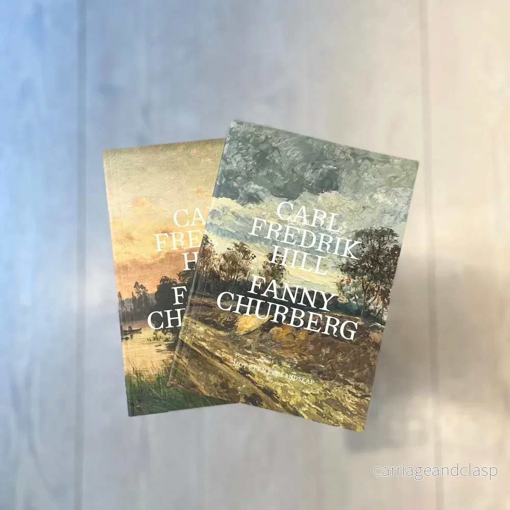 Utställningskatalog till Carl Fredrik Hill och Fanny Churberg – mot ett nytt landskap