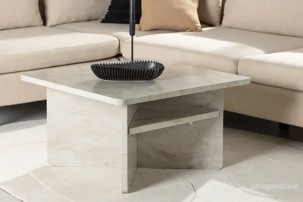 Ålesund Soffbord 75x75cm Beige Ålesund Soffbord 75x75cm Beige