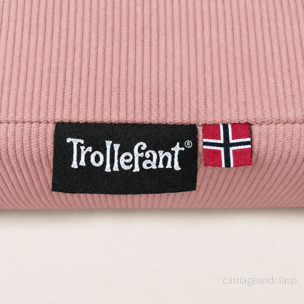 Trollefant Skumblock 4 Delar, Cord, Rosa - Bild 3