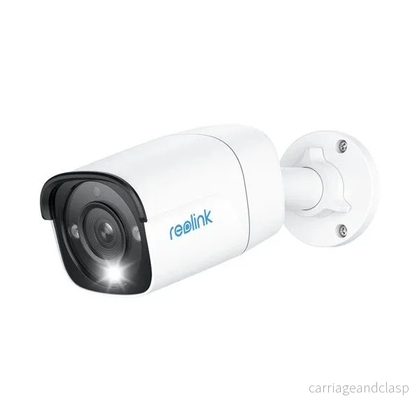 Reolink P340, intelligent 12MP PoE bullet-kamera med mörkerseende i spotlight-färg