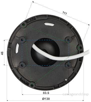 Hikvision DS-2CD2386G2H-IU 8MP Acusense Darkfighter SD-kortplats PoE IR-Led Mikrofon - Bild 3