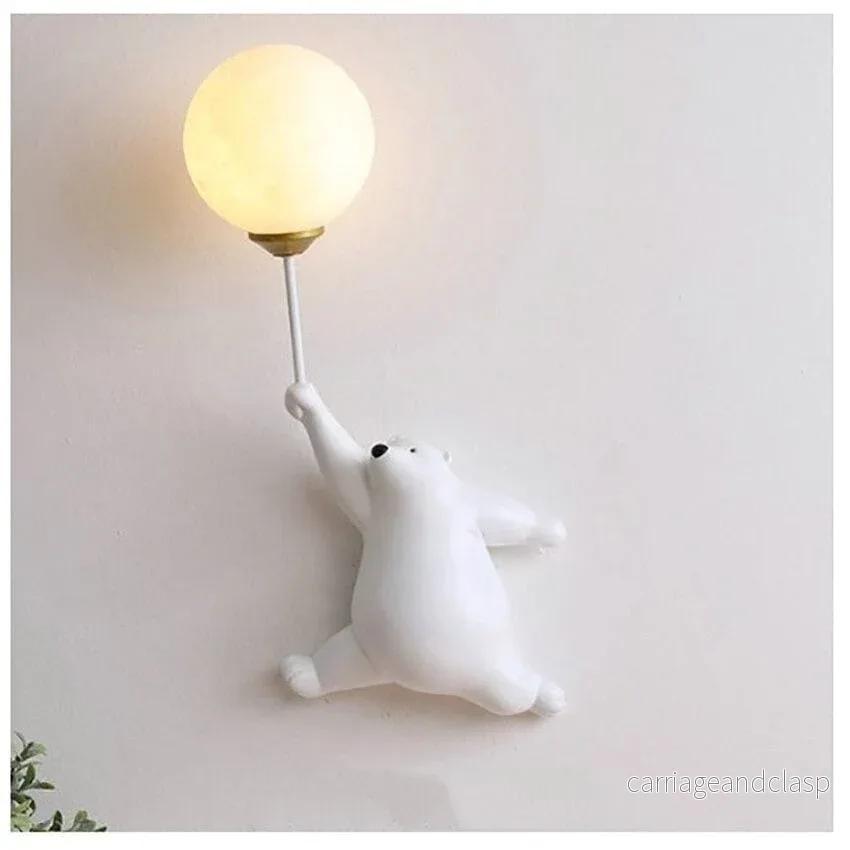 Polar Bear Vägglampa | Veska