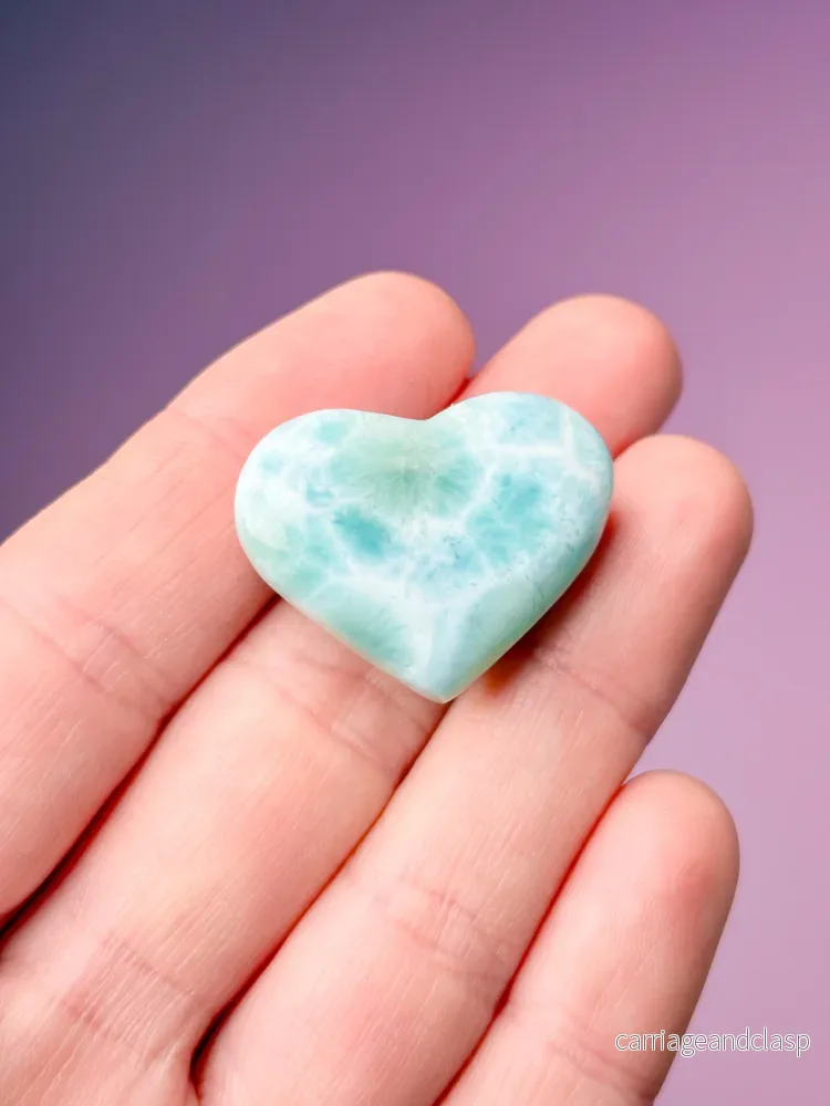 Larimar Heart (nr 8) Exklusiv kvalitet
