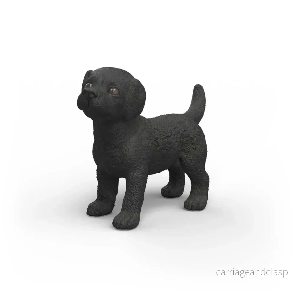 Schleich - Svart Labrador Retriever Valp