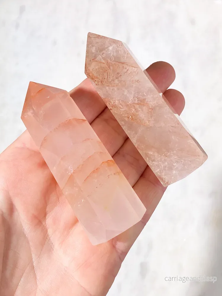 Hematit Quartz Tower (nr 1) - Bild 3