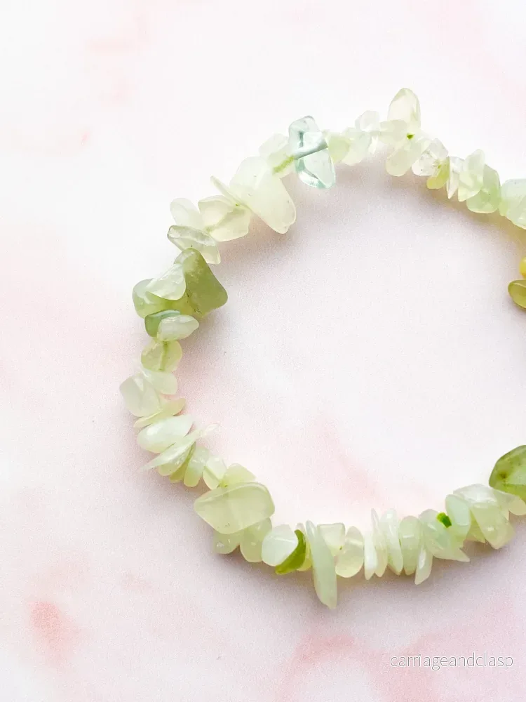 Jade Chip Armband Jade Chip Armband