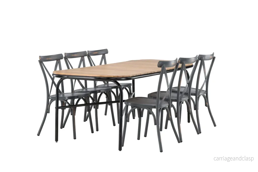 Holmbeck & Tablas Matgrupp Natur/Mörkgrå - Bild 2